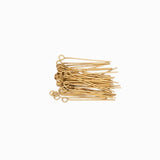 Tiges têtes rondes 3cmx0.7mm
