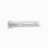Tiges tête ronde 7cmx0.6mm
