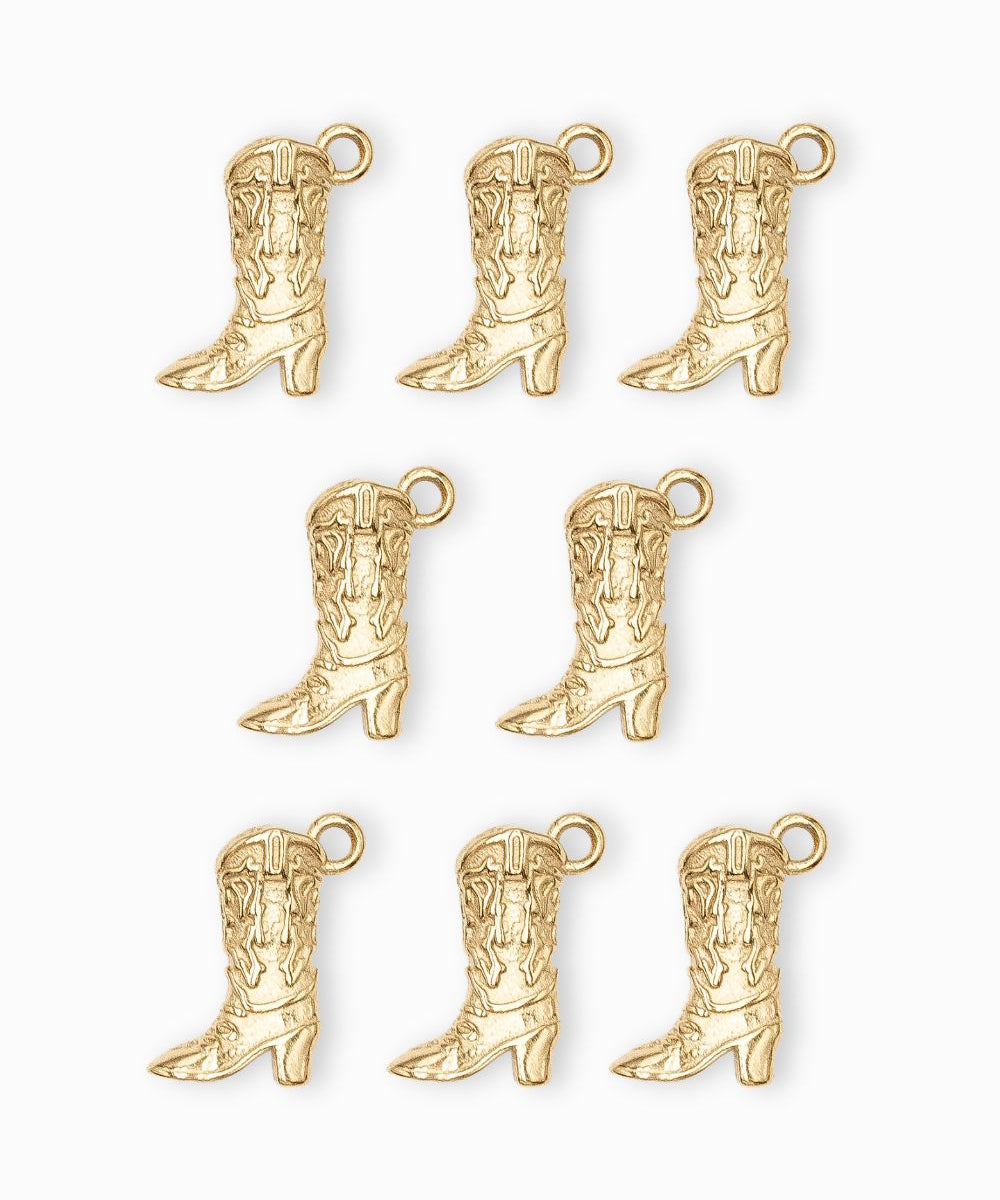 Pendentif botte Santiag 18x12mm