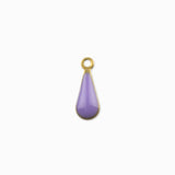 Breloques gouttes résine époxy 10x4mm