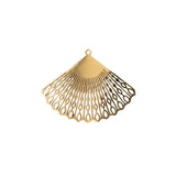 Pendentif éventails 33x25mm