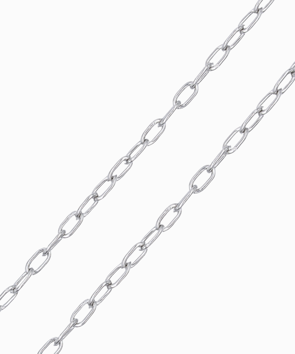 Chaîne trombone 6x3mm