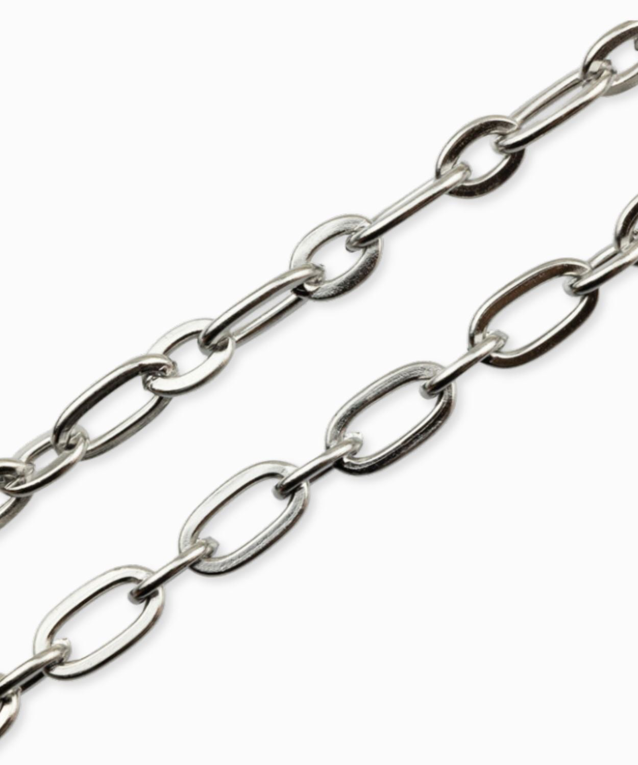 Chaîne forçat alternée 12x7mm