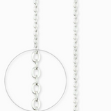 Chaîne maille forçat 2x1.60mm