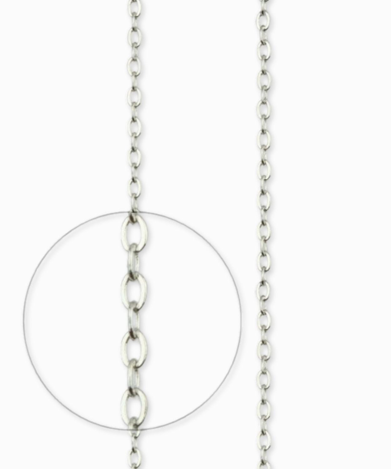 Chaîne maille forçat 2x1.60mm