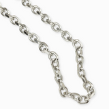 Chaîne alternée facettée 7x5mm