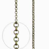 Chaîne maille jaseron 2mm