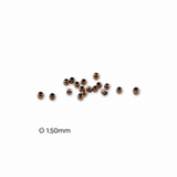 Perles à écraser laiton 1.50mm
