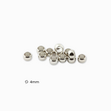 Perles à écraser laiton 4mm