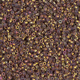 Miyuki Delica 11/0 Metallic Earth Batik Gold Iris