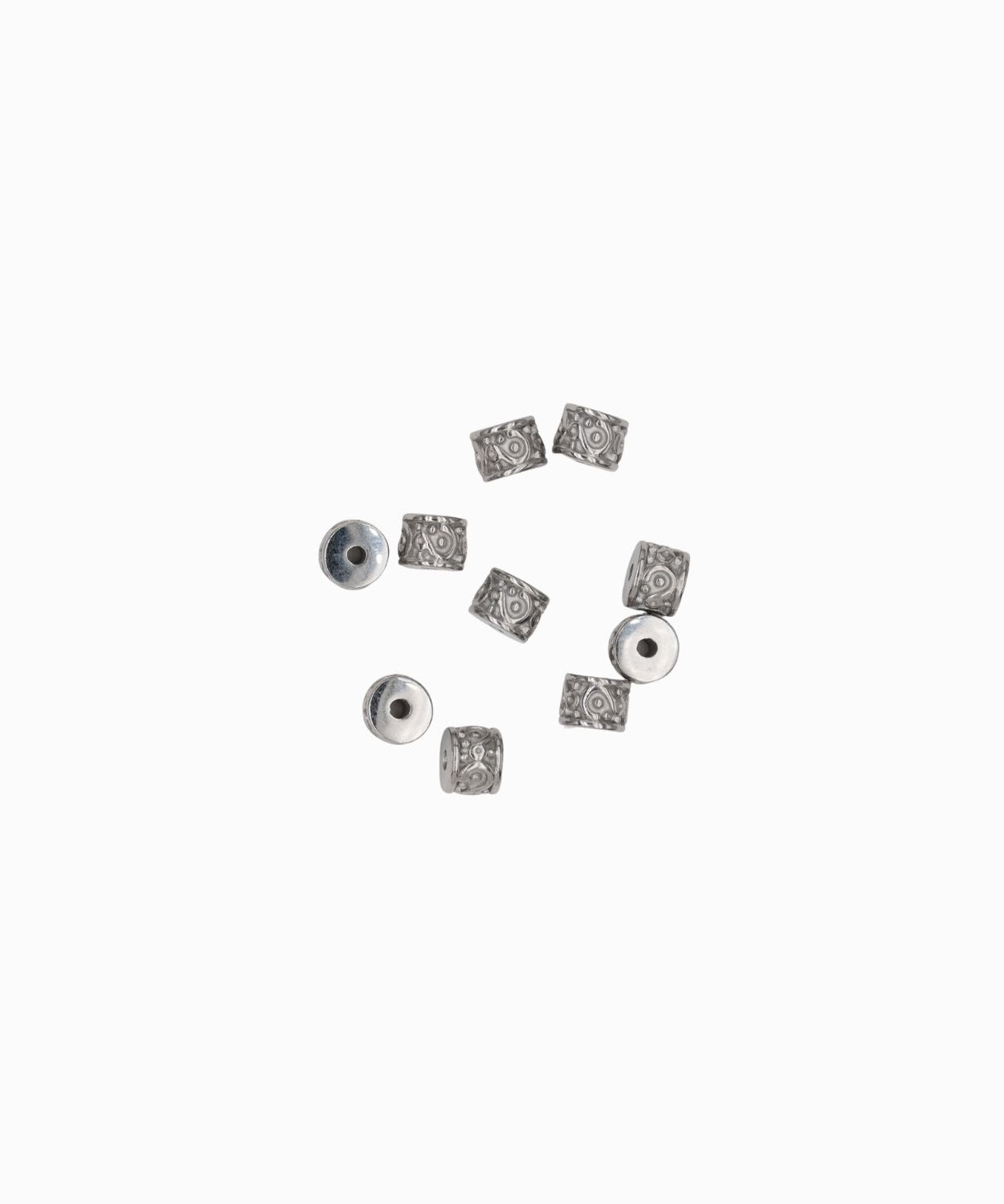 Intercalaires tubes 6x4 mm