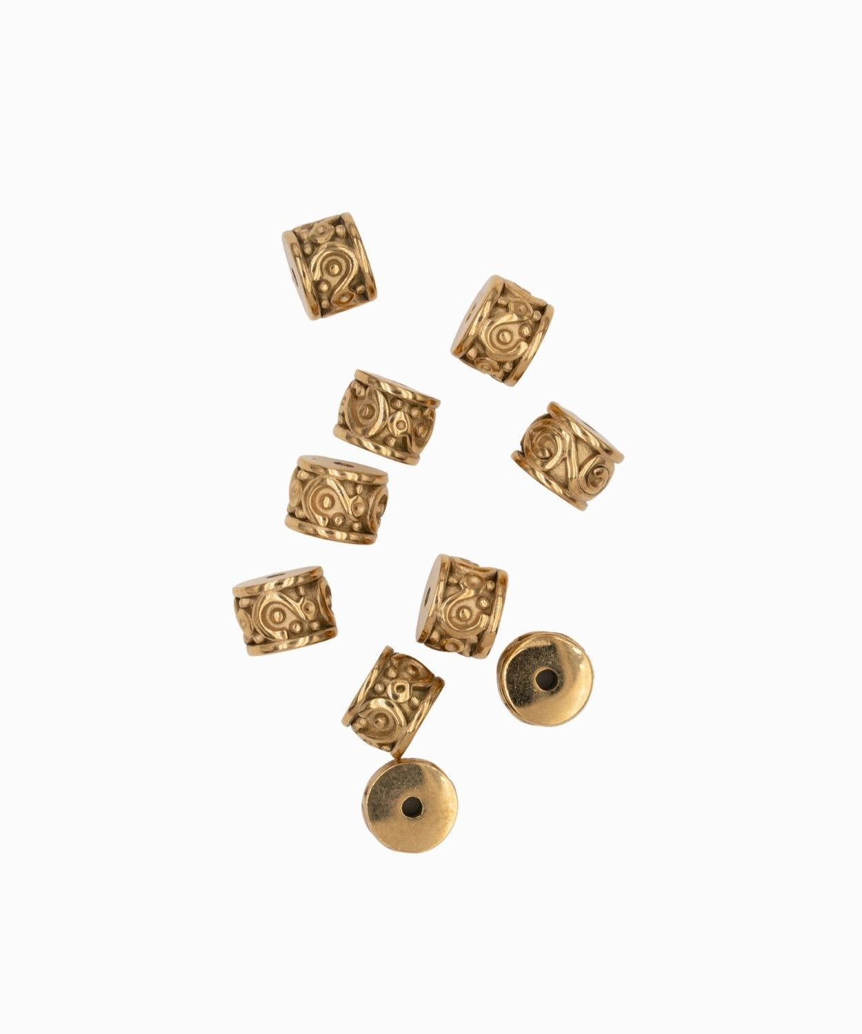 Intercalaires tubes 8x6 mm