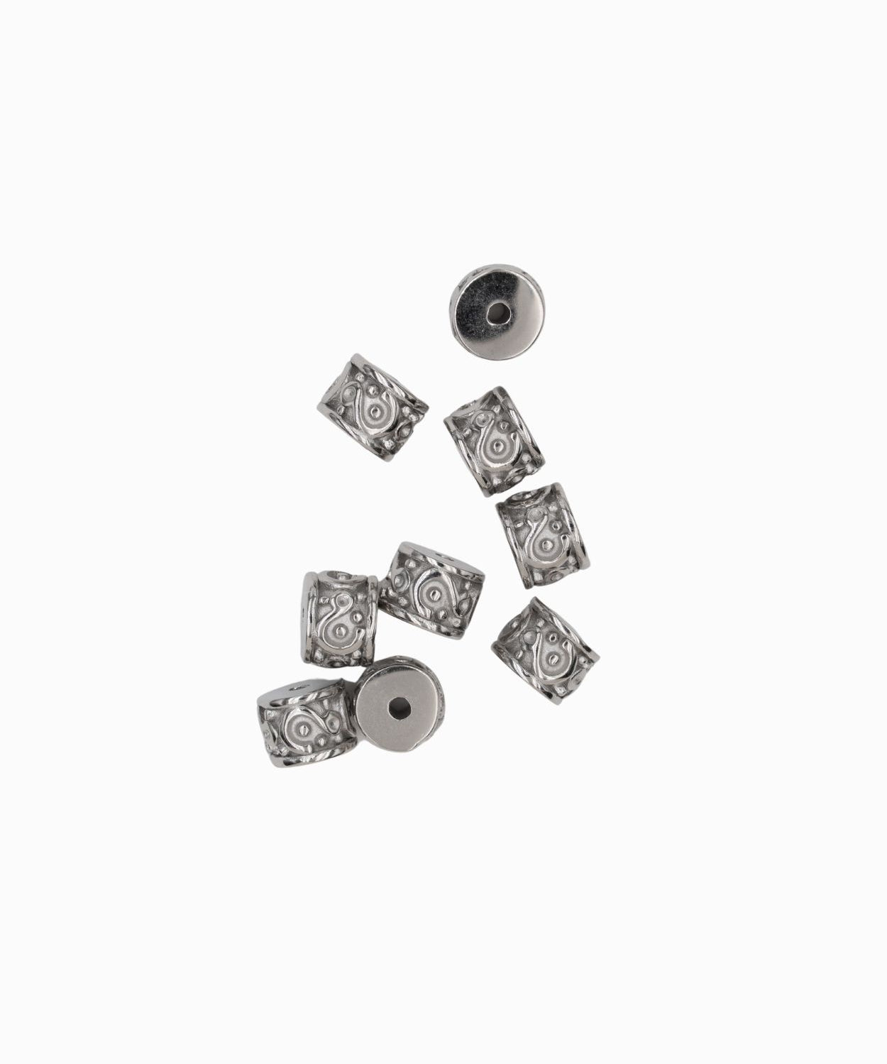 Intercalaires tubes 8x6 mm