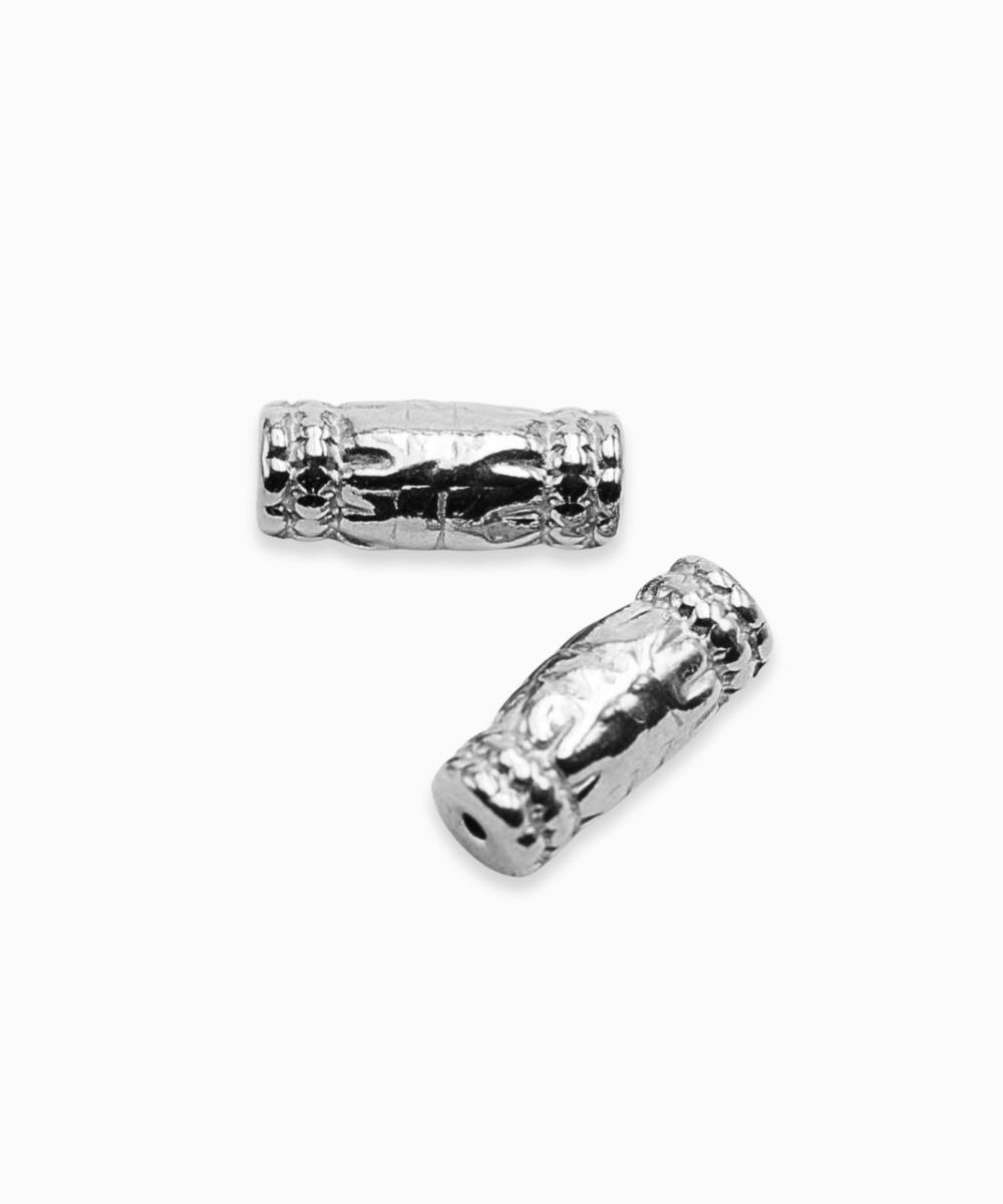 Intercalaires tubes dorés 6x15mm
