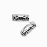 Intercalaires tubes dorés 6x15mm