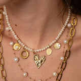 Pendentif médaille 15.60x17.50mm