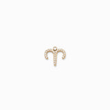 Pendentif signe astrologique strass - Doré