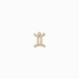 Pendentif signe astrologique strass - Doré