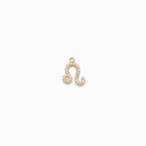 Pendentif signe astrologique strass - Doré