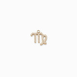 Pendentif signe astrologique strass - Doré