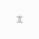 Pendentif signe astrologique strass - Rhodié