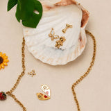 Pendentif os 14x7mm