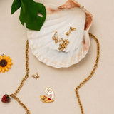 Pendentif ourson debout 18x12mm