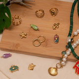 Créoles strass 18mm