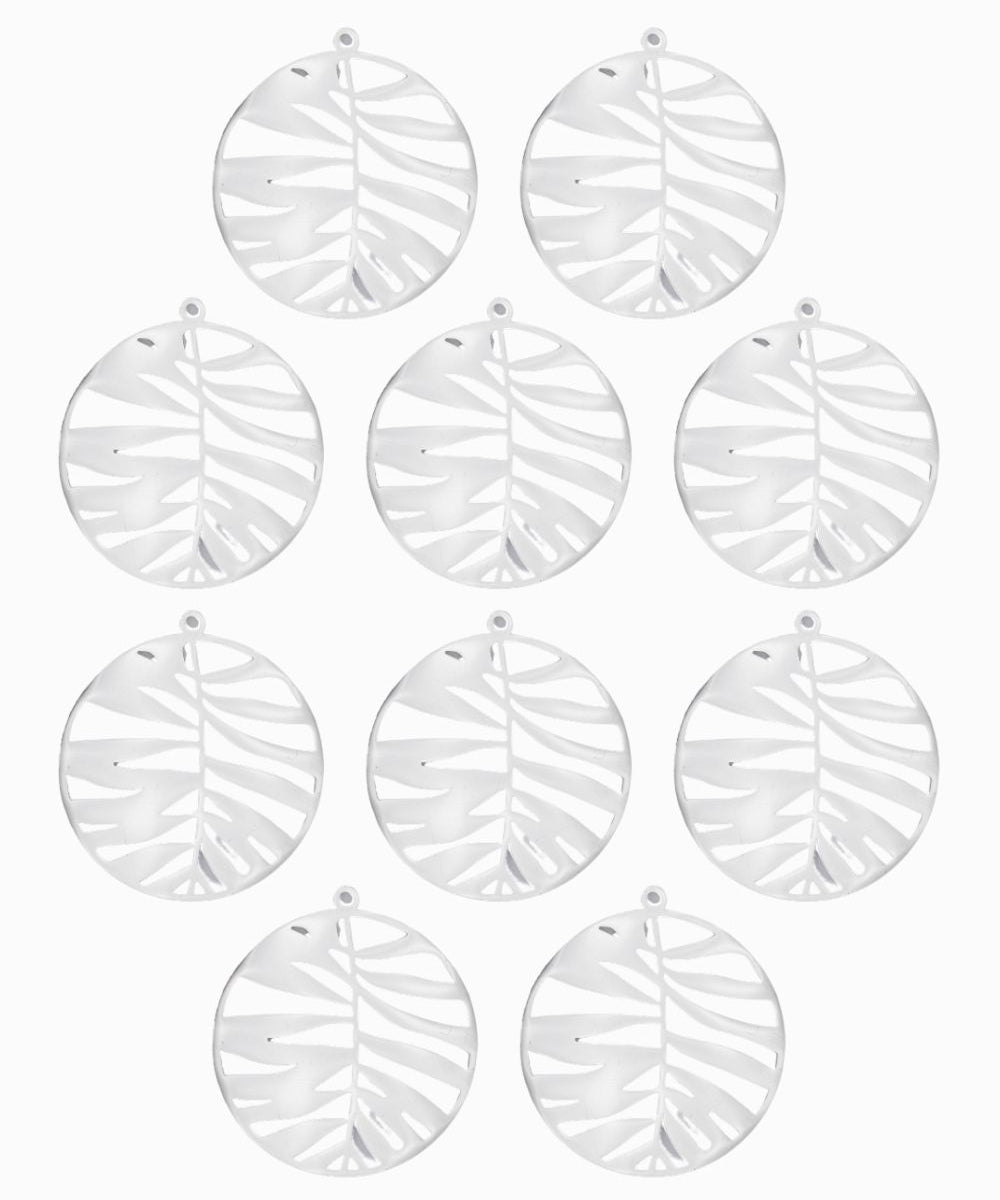 Pendentif feuille palmier 20mm