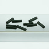Perles Miyuki Bugles 6mm - Matte black