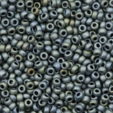 Miyuki Seed Bead 11/0 col 2002 Matte Metallic Silver Gray