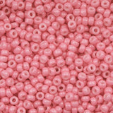 Miyuki Seed Bead, 11/0 col 4467, Duracoat Dyed Opaque Carnation