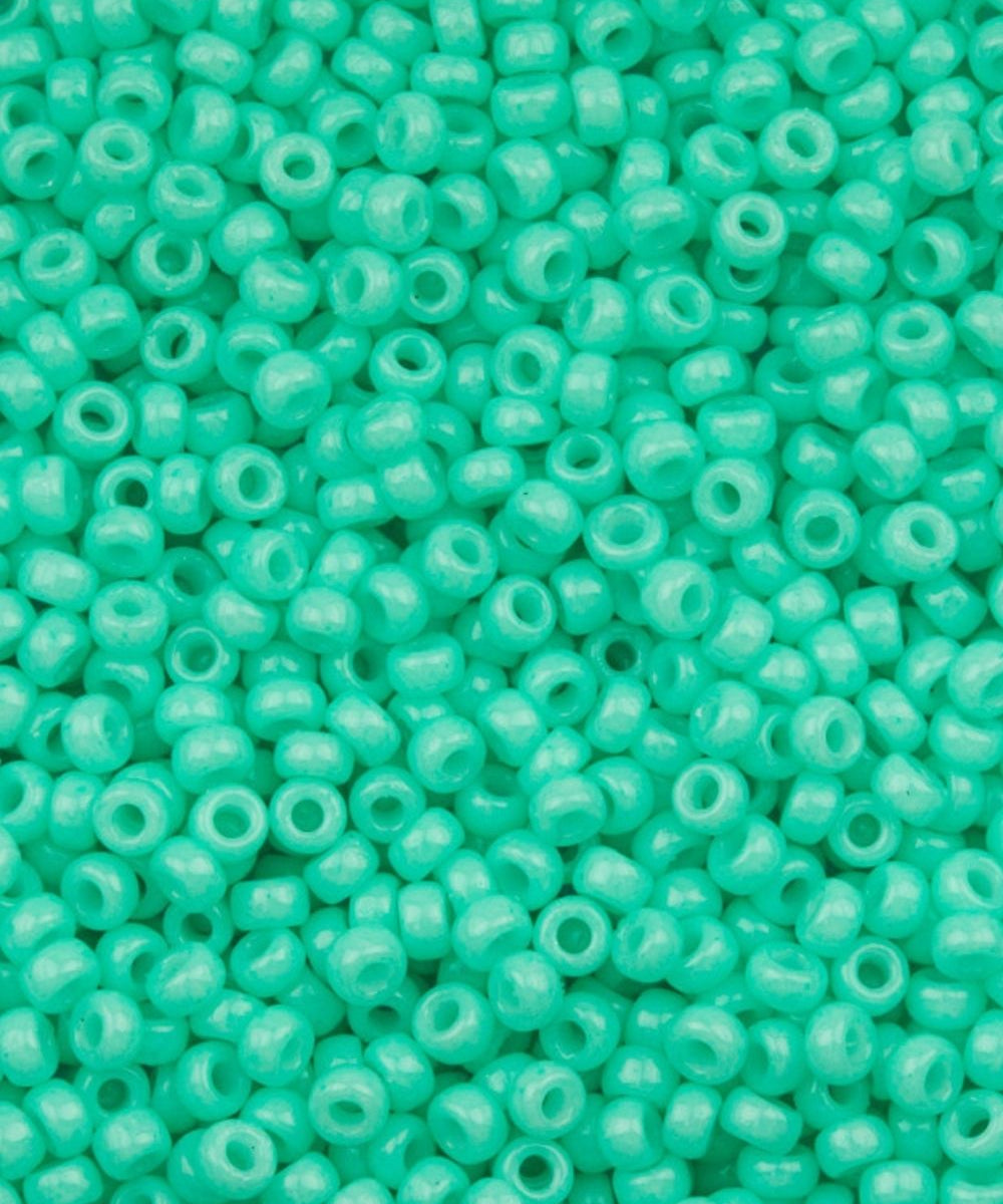Miyuki Seed Bead, 11/0 col 4472, Duracoat Dyed Opaque Catalina