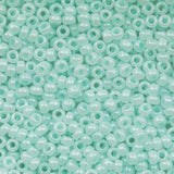 Miyuki Seed Bead, 11/0 col 532, Op Light Mint Ceylon