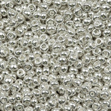 Miyuki Seed Bead 11/0 col 961 Bright Sterling Plated