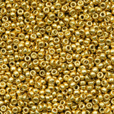 Miyuki Seed Bead 15/0 col 4202 Duracoat Galvanized Gold