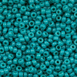 Miyuki Seed Bead, 11/0 col 4483, Duracoat Dyed Opaque Azure