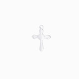 Médaille croix et nacre 19x14mm
