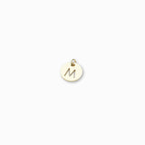 Médaille lettre initiale M 12mm