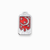 Médaille lune  26x15mm