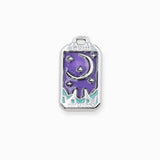 Médaille lune  26x15mm