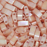 Perles Miyuki Half-Tila 2.30mm - Opaque Tea Rose Luster