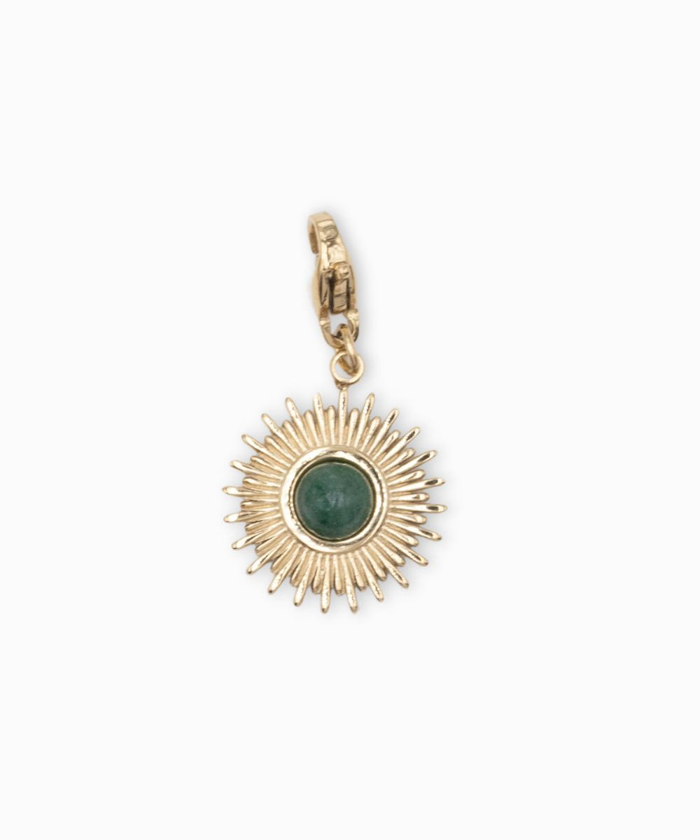 Charms pierre fine rayons 15mm