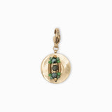 Charms médaille miyuki 15mm