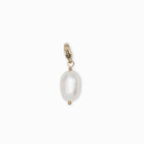Charms nacre ovale 19x10mm