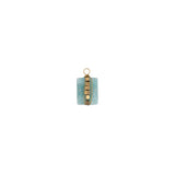 Pendentif en pierre fine rectangle 10x8mm
