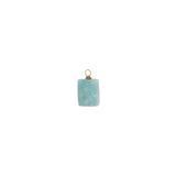 Pendentif en pierre fine rectangle 10x8mm