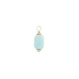 Pendentif pierre fine prisme pentagonal 18x9mm