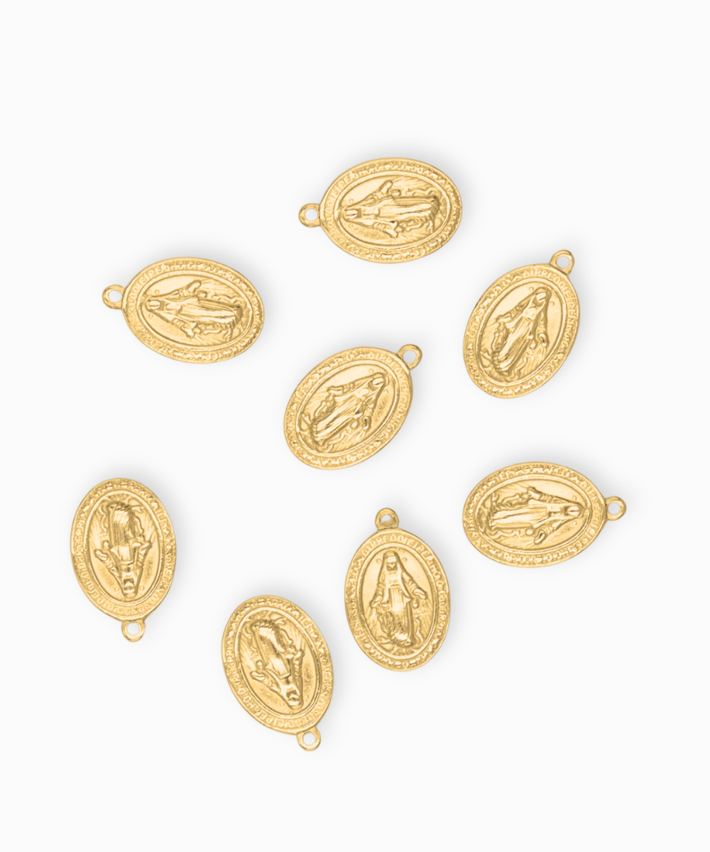 Pendentif vierge 15x9mm