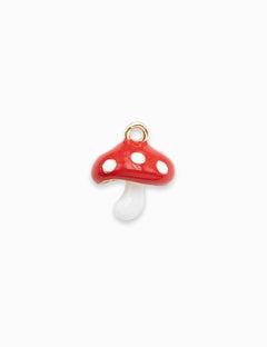 Breloque champignon 15x13mm